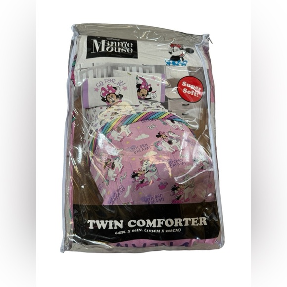 Disney Mickey Mouse Twin Comforter 64in x 86in - Picture 1 of 3